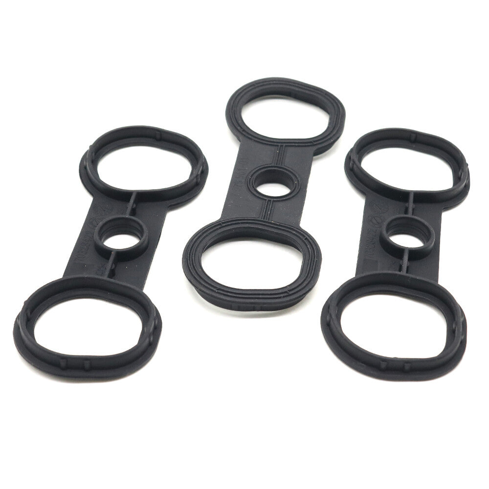 Camshaft Adjuster Eccentric Shaft Seal w/ Valve Cover Gasket Kit for BMW N52
