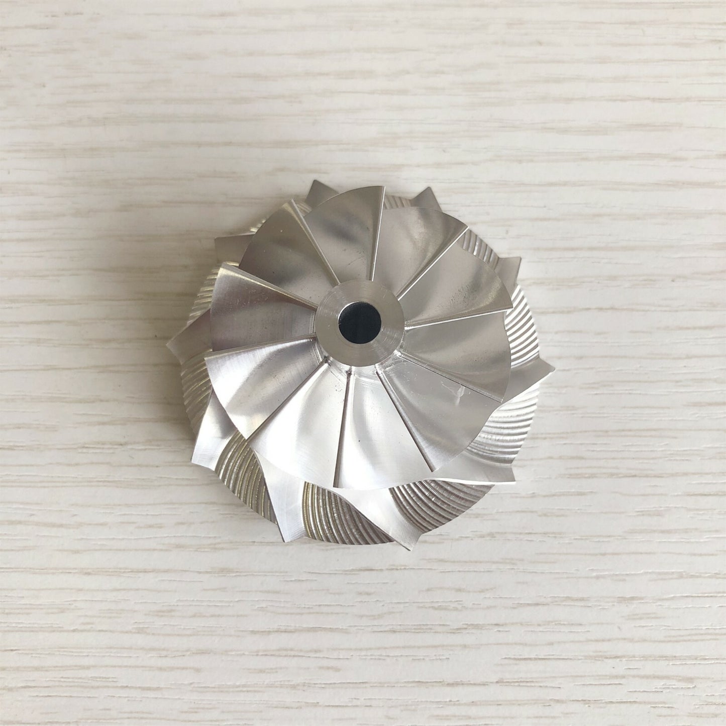CT26 42.90/58.00 mm 10+0 blade high-performance turbine blank compressor wheel