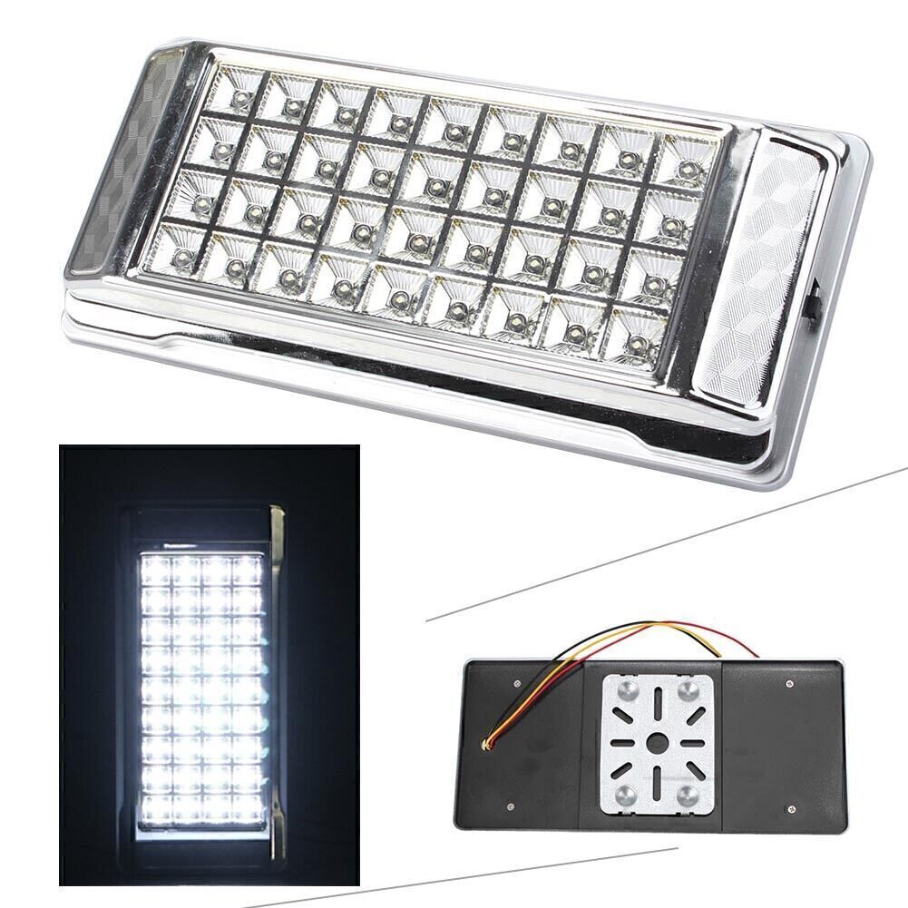 DC 12V 36LED Car Bright White Roof Ceiling Interior Inner Dome Light Lamp Bulb