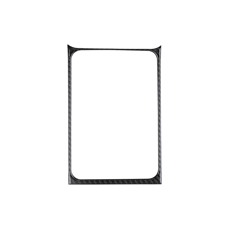 Carbon Fibre Middle Water Cup Holder Trim for VW for Golf 8 MK8 GTI 20-21