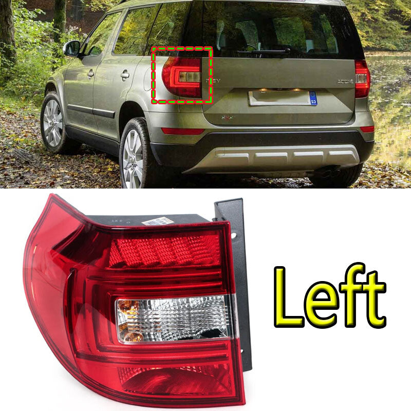Left Tail Light for Skoda Yeti 2014-2017 Bumper Light Brake Lights Turn Signals
