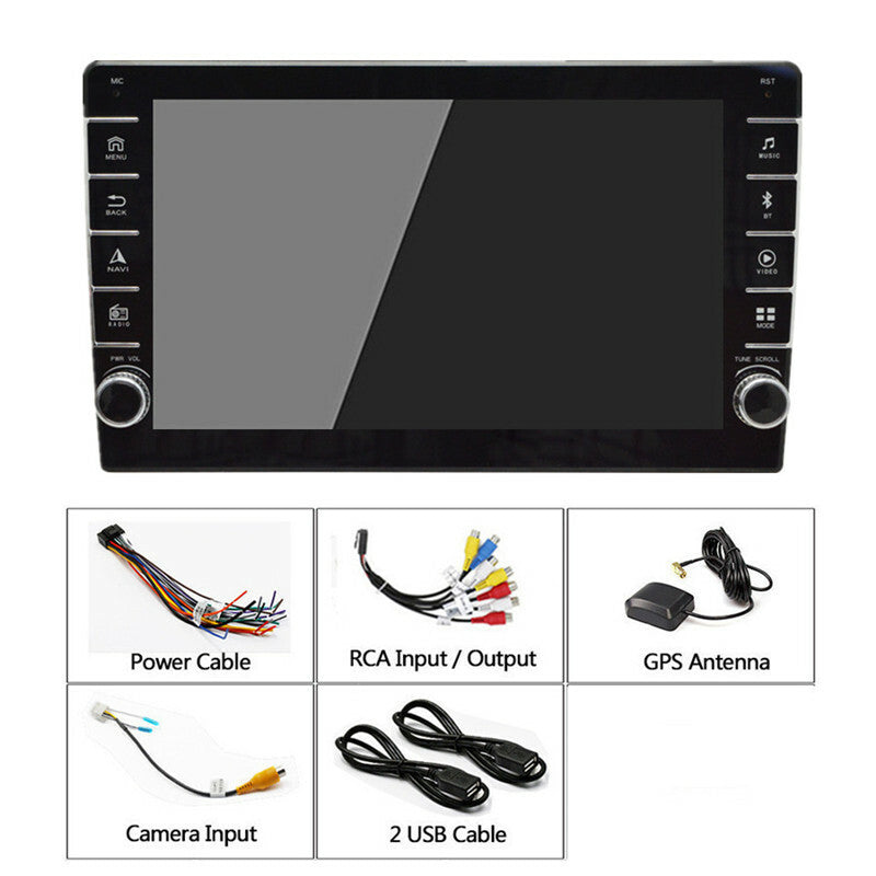 Car Adjustable Stereo Radio Android MP5 Player 9inch Button Knob GPS for Navigator