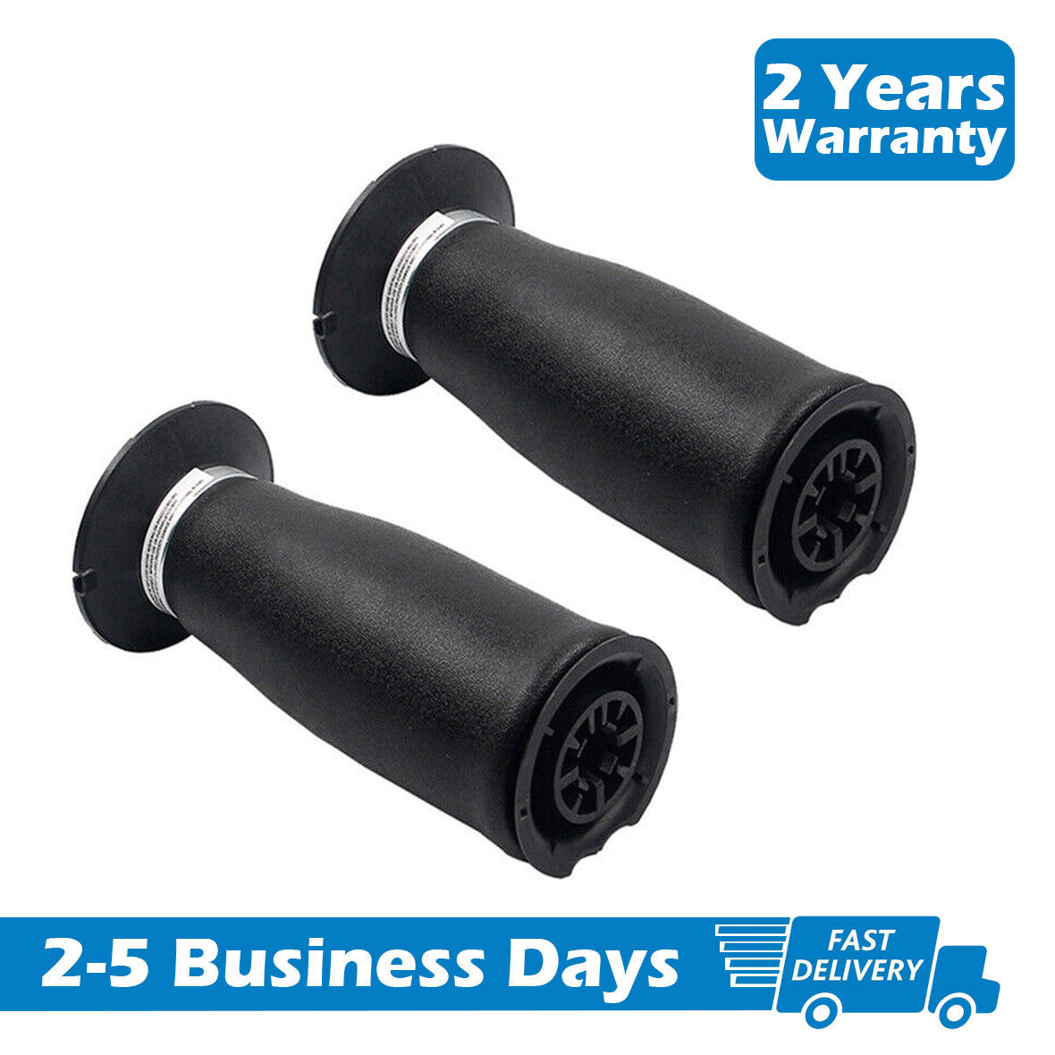 A pair of rear air suspension spring service bags suitable for BMW E61 525i 530i 550i 2003-2010