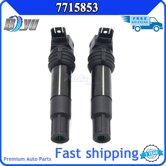 2-pack of new ignition coils for BMW R1200R 7715853-01 771585301 7715853.
