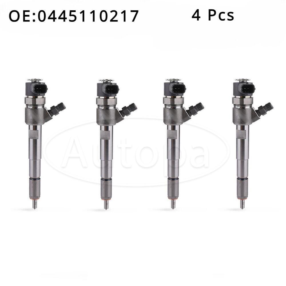 4X Fuel Injectors 0445110217 5159970AA for Jeep Liberty CRD 2.8L 2005-2006?