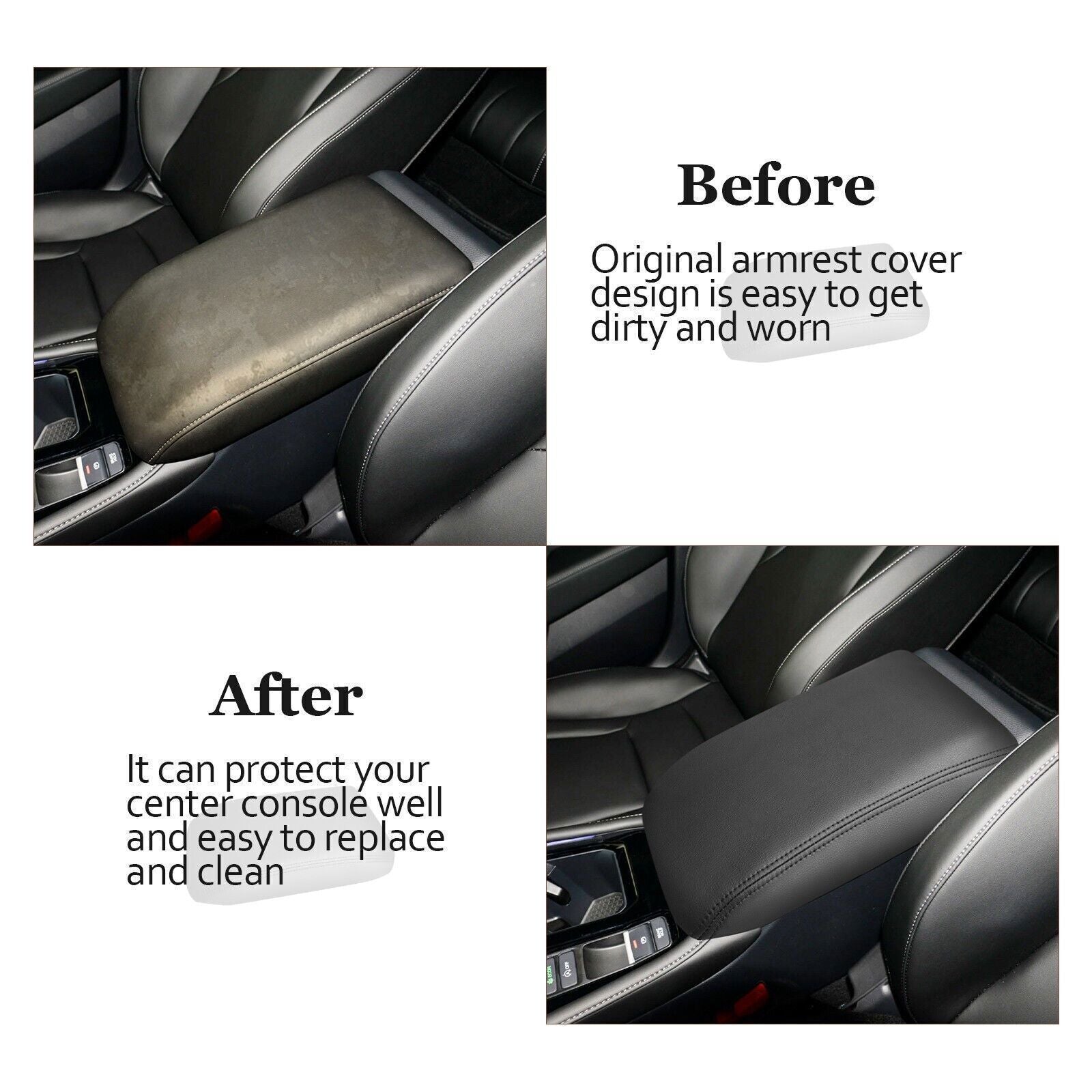 Center Armrest Storage Box Cover Protector Cushion Mat For 23-2024 for Honda Accord