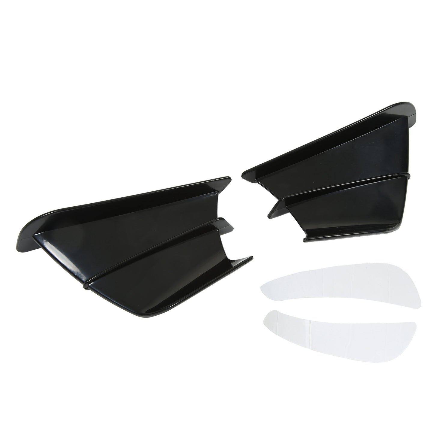 New Motorcycle Side Spoiler Front Fairing Aerodynamic Winglets Wings For