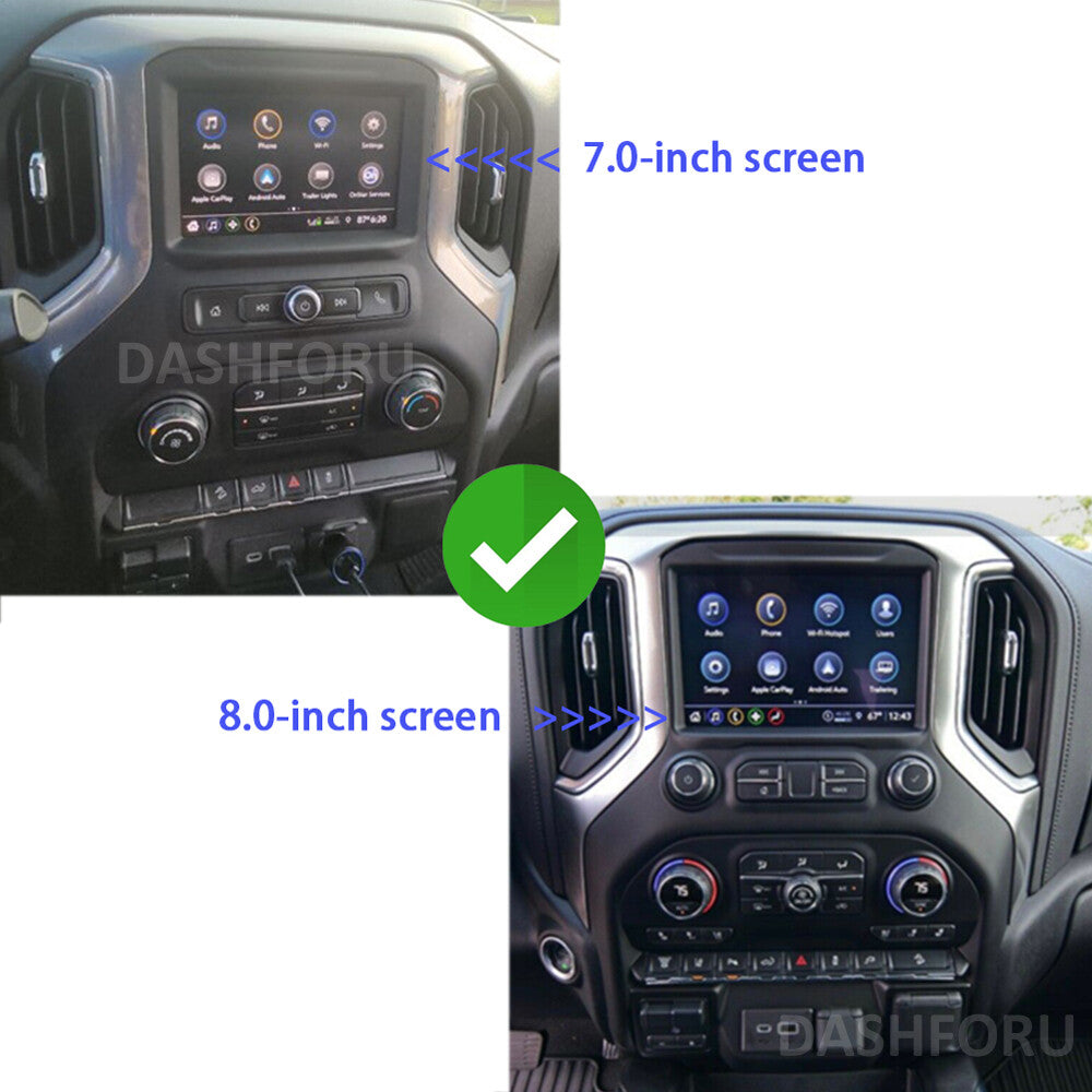 For 2019-2023 for Chevrolet Silverado for Tesla Vertical Screen 15.6 GPS Radio US STOCK