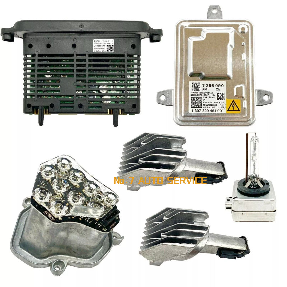 Left Xenon Ballast Bulb LED Module Diode Kit For 2012-13 for BMW Active Hybrid 5