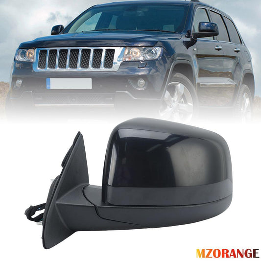 F¨¹r for Jeep Grand Cherokee 2011-2021 Links Au?enspiegel Spiegel Beheizt Schwarz