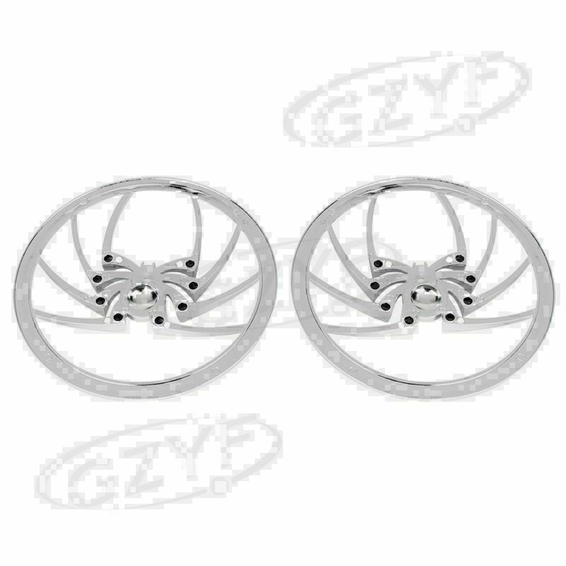 Spider Speaker Cover Motorcycle for Harley Touring Electra Street Glide 1996-13