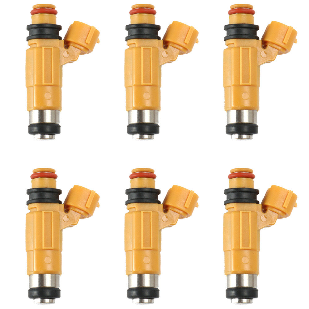 6Pcs Fuel Injectors CDH275 INP-783 For 1997-2004 for Mitsubishi 2.4L 3.0L 3.5L