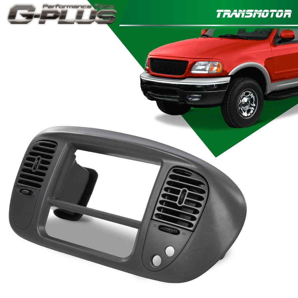 Center Dash radio and air conditioning vents, grey, suitable for 1997-2003 for Ford F150 Expedition.