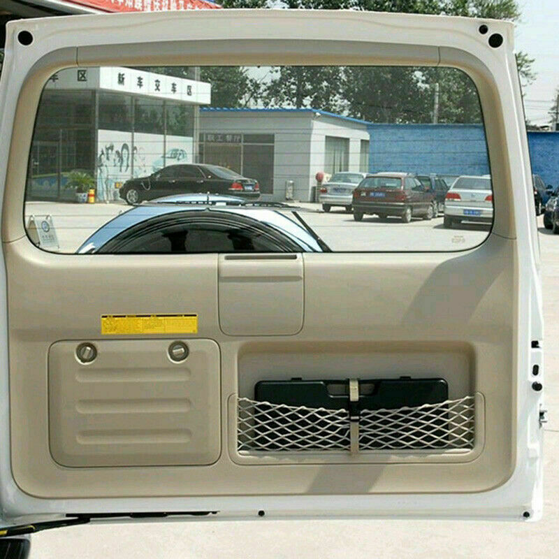 for Toyota Prado LC120 2003-2009 Rear Tail Door Toolbox Pocket Cage Storage Net
