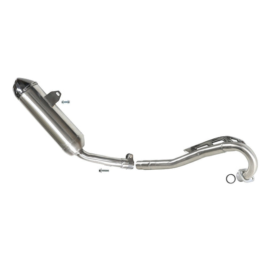 Motorcycle exhaust muffler, vertical engine, 150cc, 200cc, 250cc, Apollo off-road racing