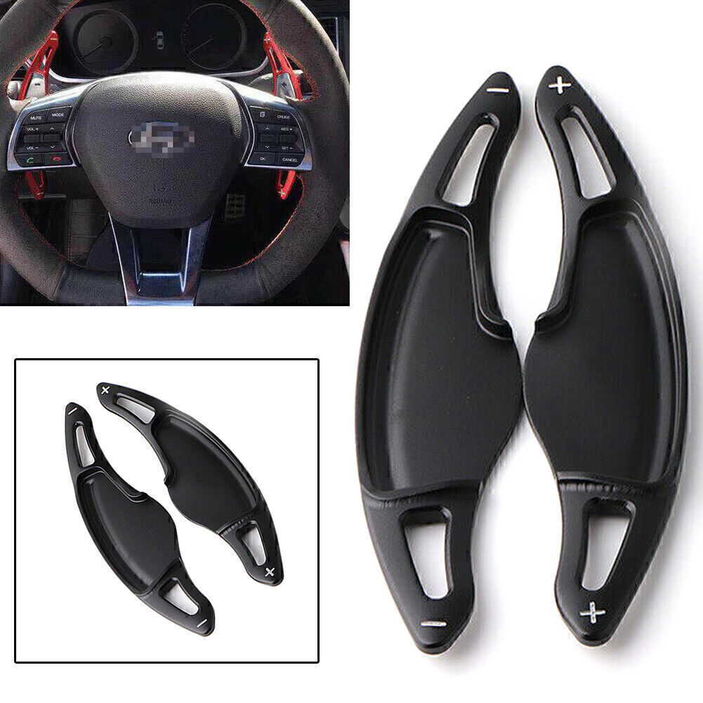 for Hyundai Sonata 9 Black Steering Wheel Shift paddle Gear Shifter Extension
