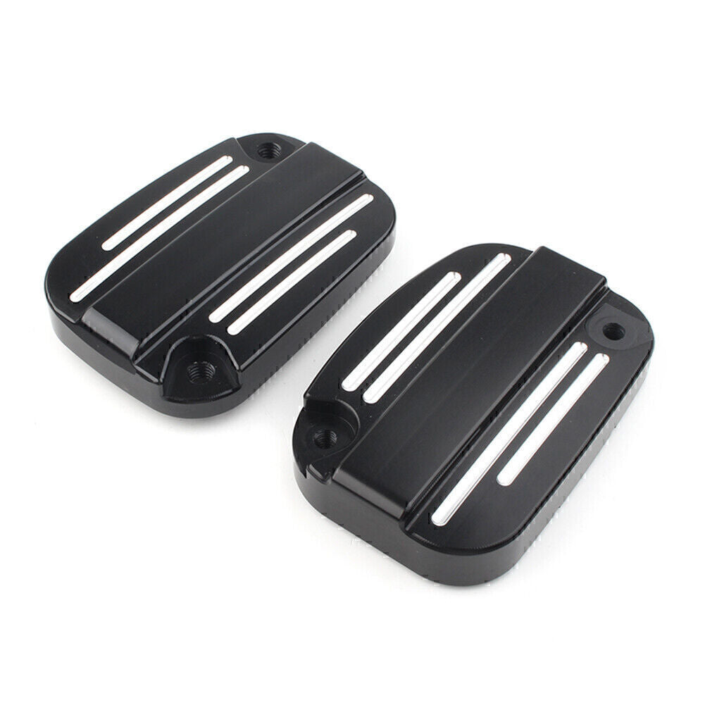 Brake Master Cylinder Cover Cap Left Right for Harley Touring Street Road Glide