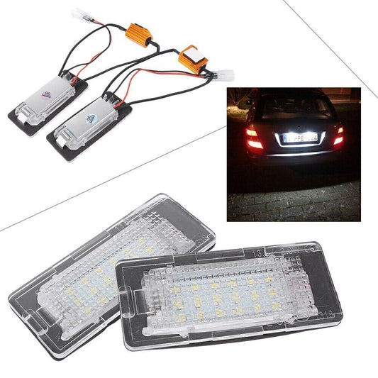 Fit for VW Touran Touareg Polo for Jetta 2011-2012 18LED Error Free License Plate Light