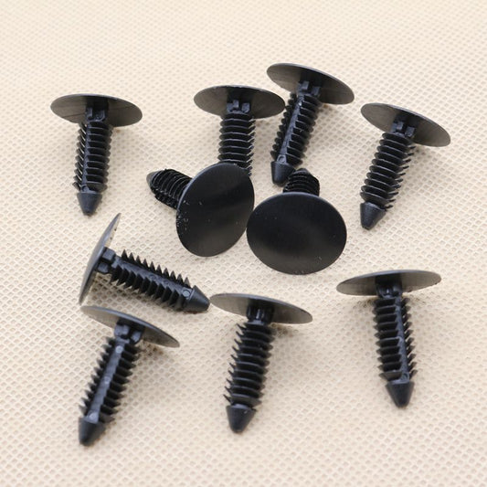 10 bumper covers, fender liner fixing clips and rivets for Ford W708035-S300