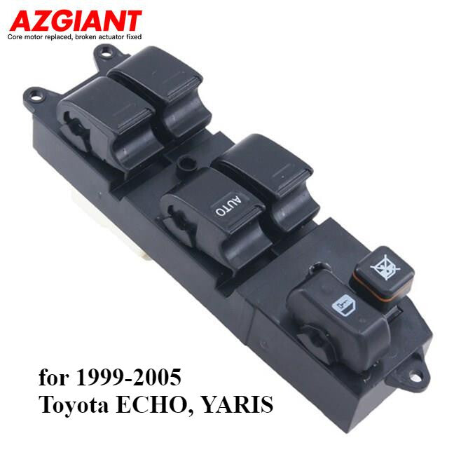 Applicable to 1999-2005 for Toyota Echo, Yaris power window switch, right front drive side.