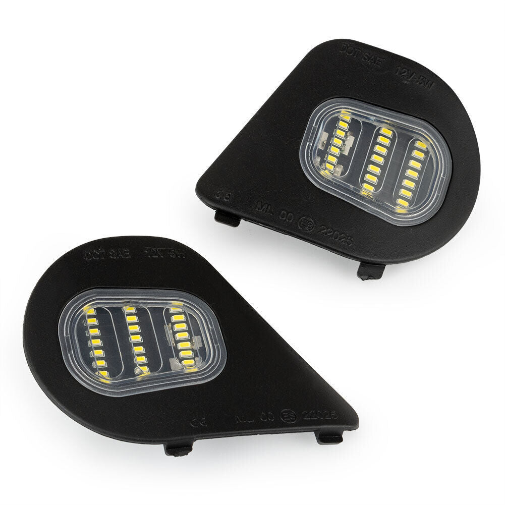2-pack LED side mirror puddle lights for Dodge for Ram 10-19 1500 2500 3500 4500 trucks