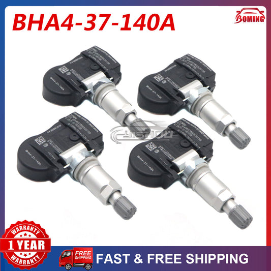 4X NEW TPMS Tire Pressure Monitoring System Sensor BHA4-37-140A For 17-19 for Mazda