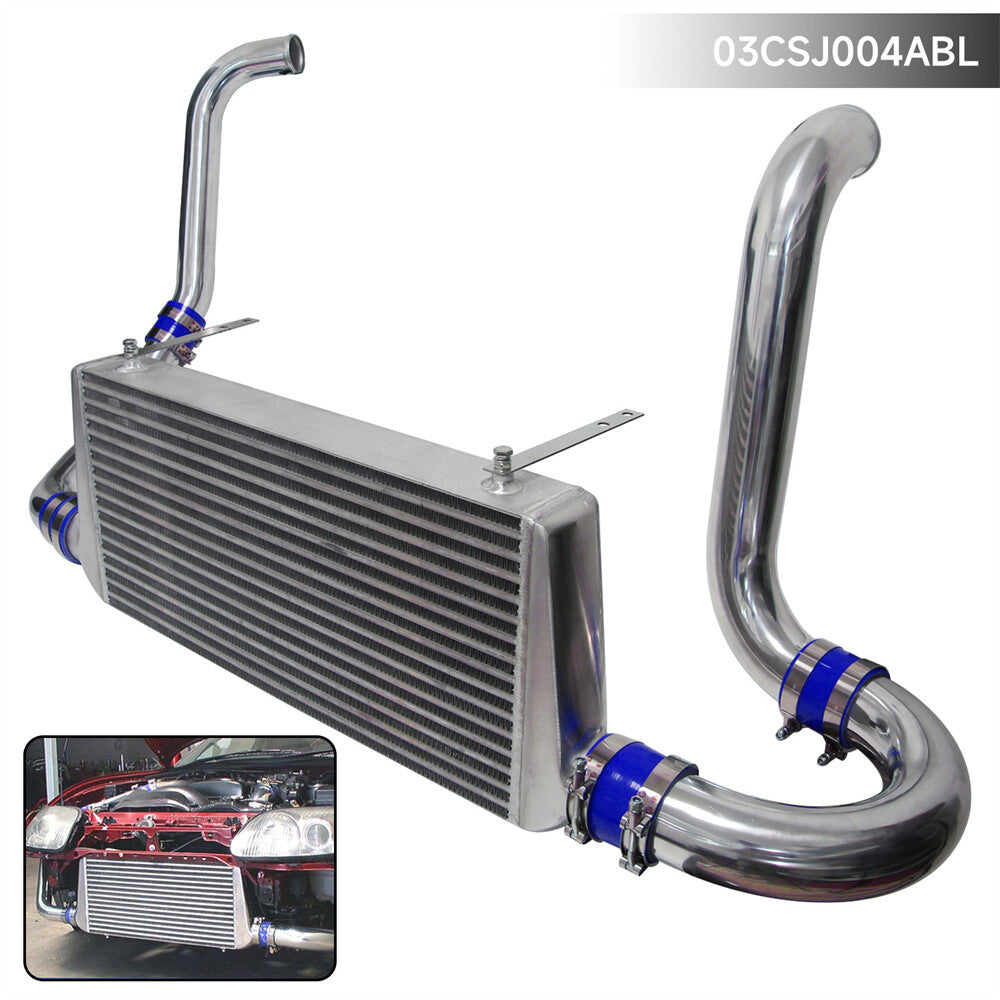 Turbo Intercooler Kit for Toyota Supra MK4 JZA80 2JZ-GTE 3.0L 1993-1998 Blue
