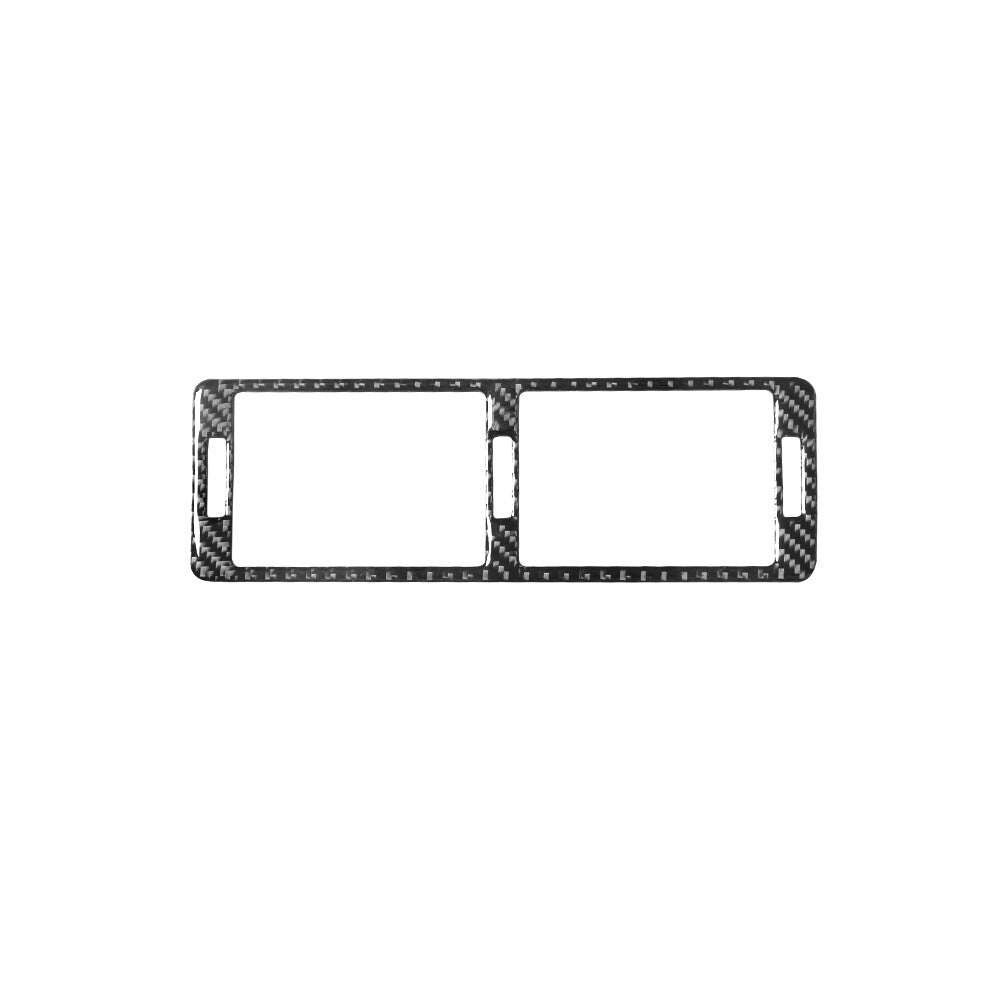 8Pcs Center Console Radio Button Carbon Fiber Sticker for BMW M5 E39 1998-2003