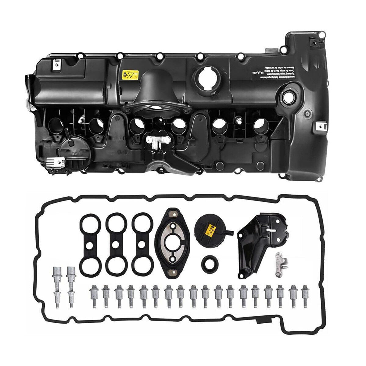 Valve cover with gasket and bolts suitable for BMW E70, E82, E90, X5 128i, 328i, 528i, 11127552