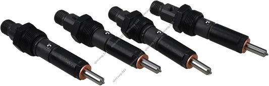 4 Pcs Fuel Injector 6732-11-3402 for Komatsu S4D102E 3.9 Engine