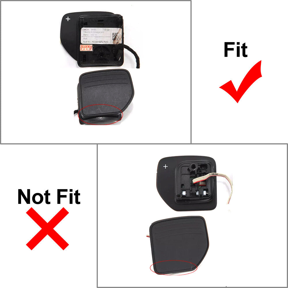 Steering Wheel Shift Paddle Extension for Audi A3 A4 A5 A6 for A8 Q5 Q7 S5 S6