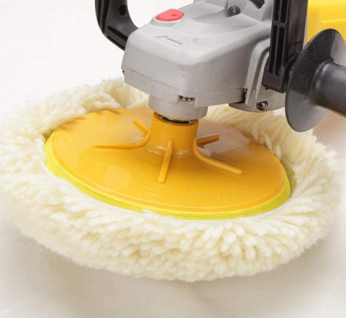 7-inch polishing pads, 5-piece set, wool hook cushioning pads for car polishers
