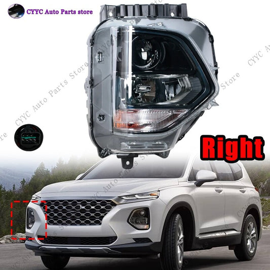 for Hyundai Santa Fe 2019-20 Left Side Halogen Turn Signal Lamp Fog Light