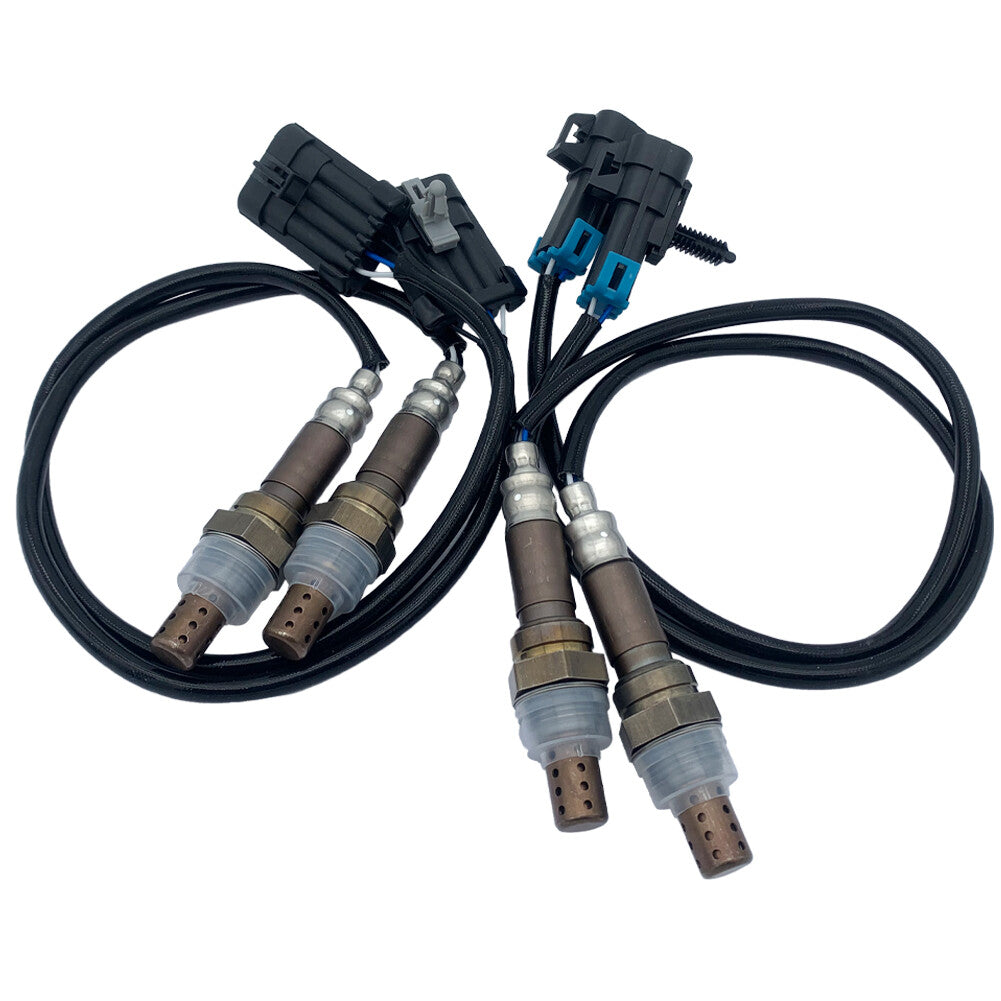 4 Pcs Oxygen Sensor 234-4012 234-4018 For 99-02 for GMC for Chevrolet 1500 4.3L 4.8L