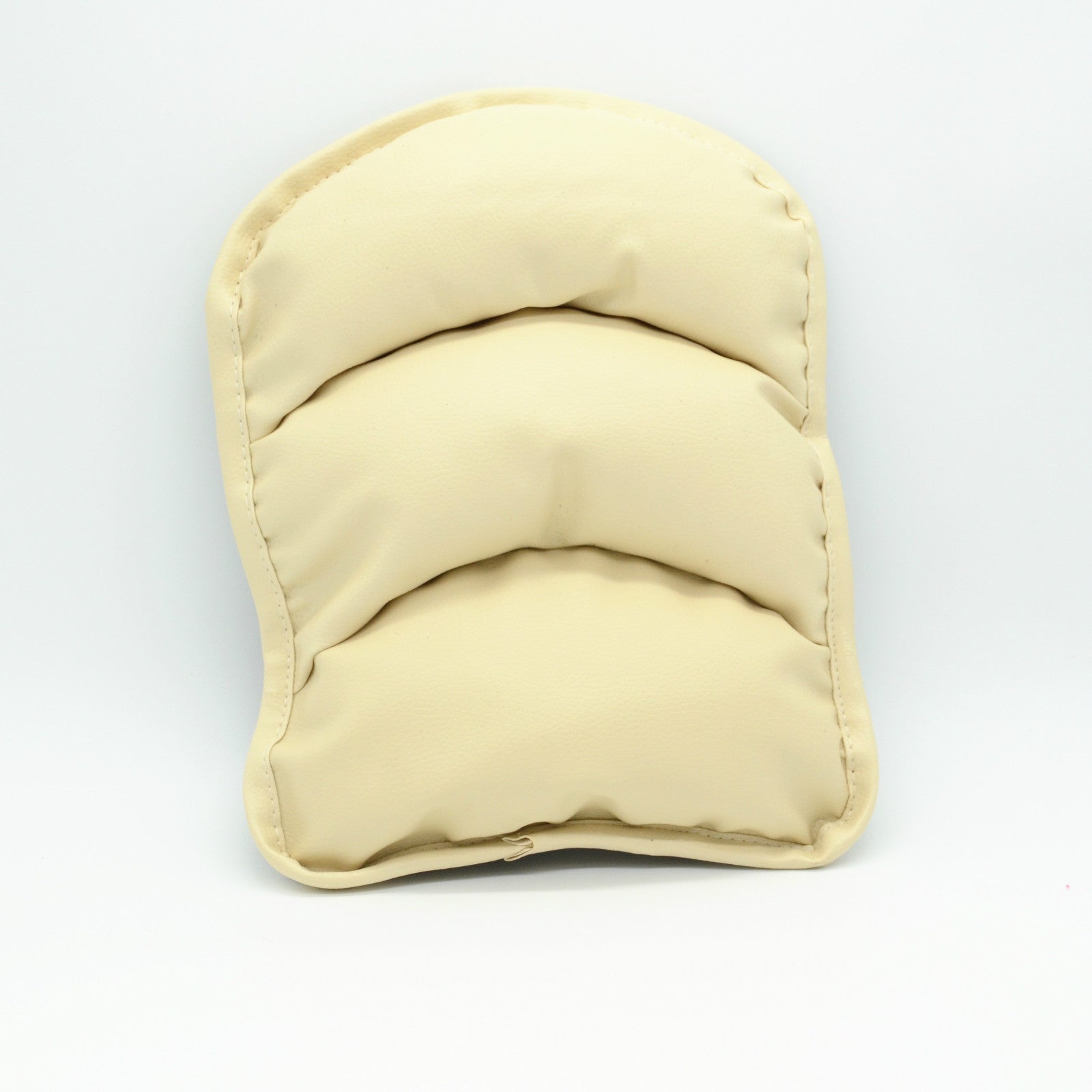 Car Center Armrest Pad Console Beige Box Cover Cushion Soft Durable Wear Mat