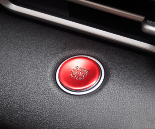 for Hyundai for Elantra 2021-2023 Red Engine Start Stop Push Button Cover Accessorie