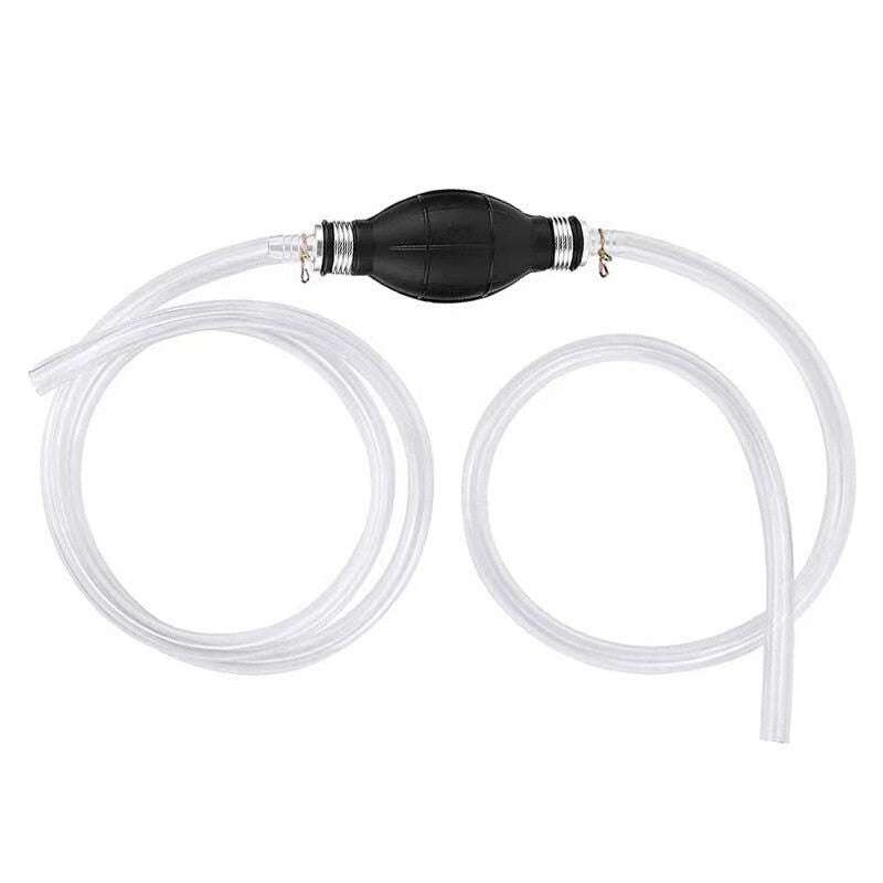 Car Fuel Rubber Manual Liquid Oil Transfer Petrol Diesel Hand Primer Bulb Pump