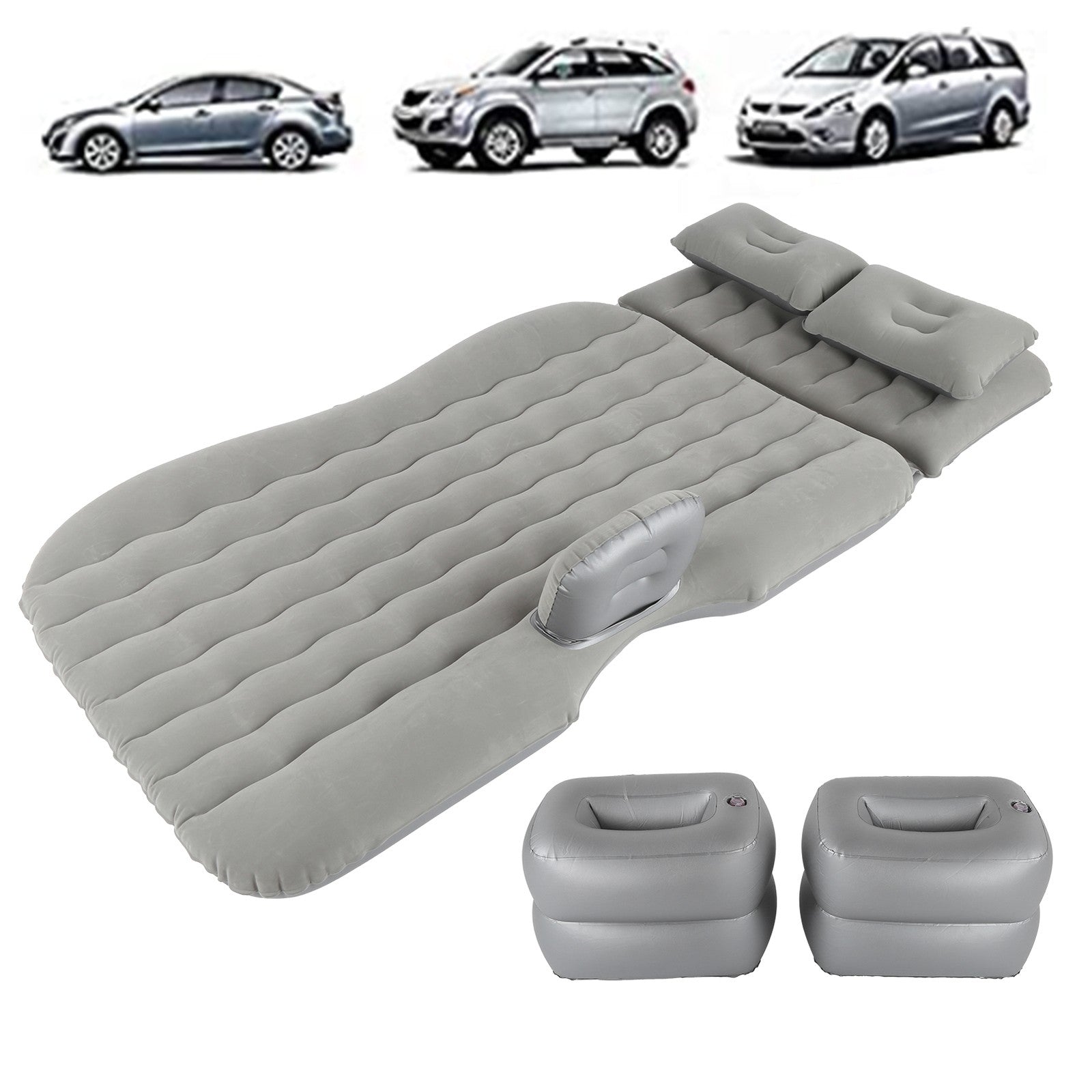 Flocked Air Bed Maximum Load 250kg Inflatable Mattress SUV Air Bed Durability