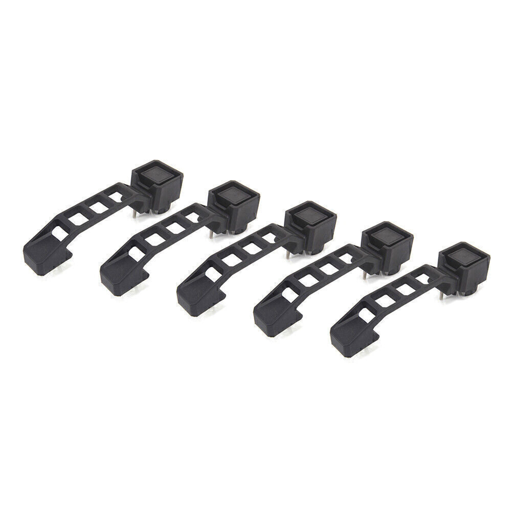 5pcs Black Exterior Door Handles Set For 2007-2017 2008 09 for Jeep for Wrangler JK/JKU