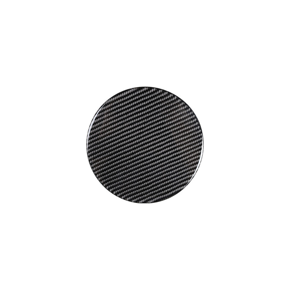 Fuel Tank Cap Panel Trim Carbon Fiber Sticker for Chevrolet Camaro 2010-2015