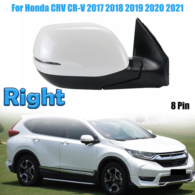 Right Electric Folding Heated Side Door View Mirror 8Pin for Honda CRV 2017-2021
