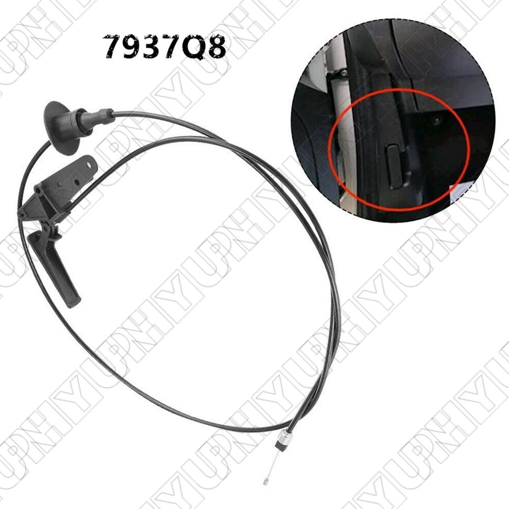 Fit for Peugeot Partner for Citroen Berlingo Bonnet Release Cable w/ Latch 7937Q8