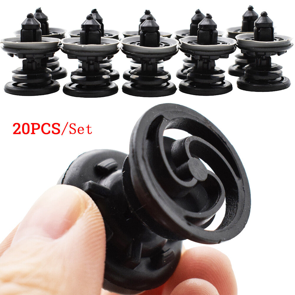 20PCS Interior Trim Door Panel Fasten Clips Fit for VW Golf6 MK6 for Jetta for Passat CC