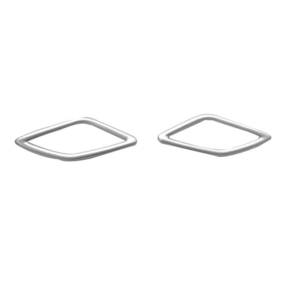 Matte Silver Car Inner A-Pillar Speaker decor Cover Trim Fit for Volvo XC40 18-2020