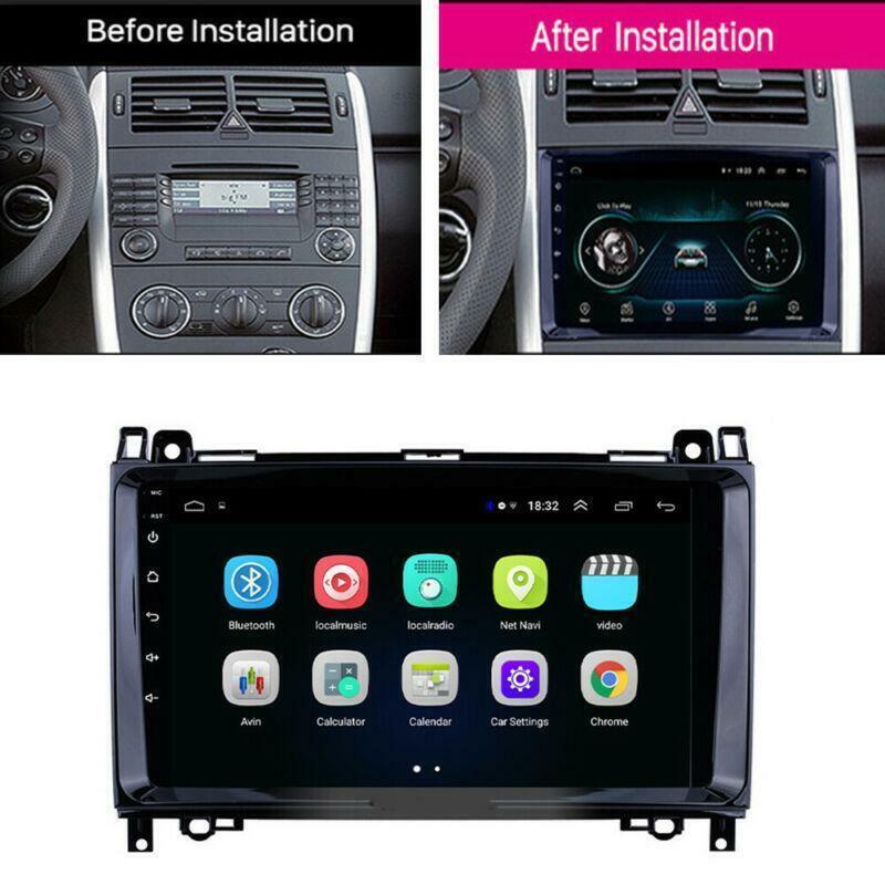 9 inch Android 8.1 Car Stereo Radio GPS for Mercedes-Benz B W245 B170 B180 B200