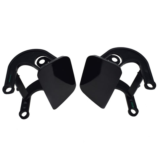 for BMW E60 E61 03-10 Headlight Washer Nozzle Cover Cap Flap  Lever Set