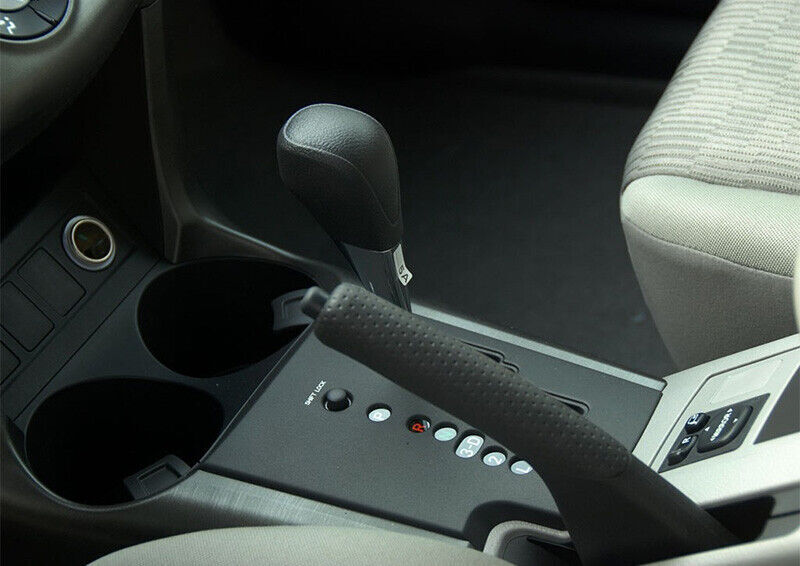Carbon Fiber ABS Central Console Gear Shift Knob Trim for Toyota RAV4 2006-2012