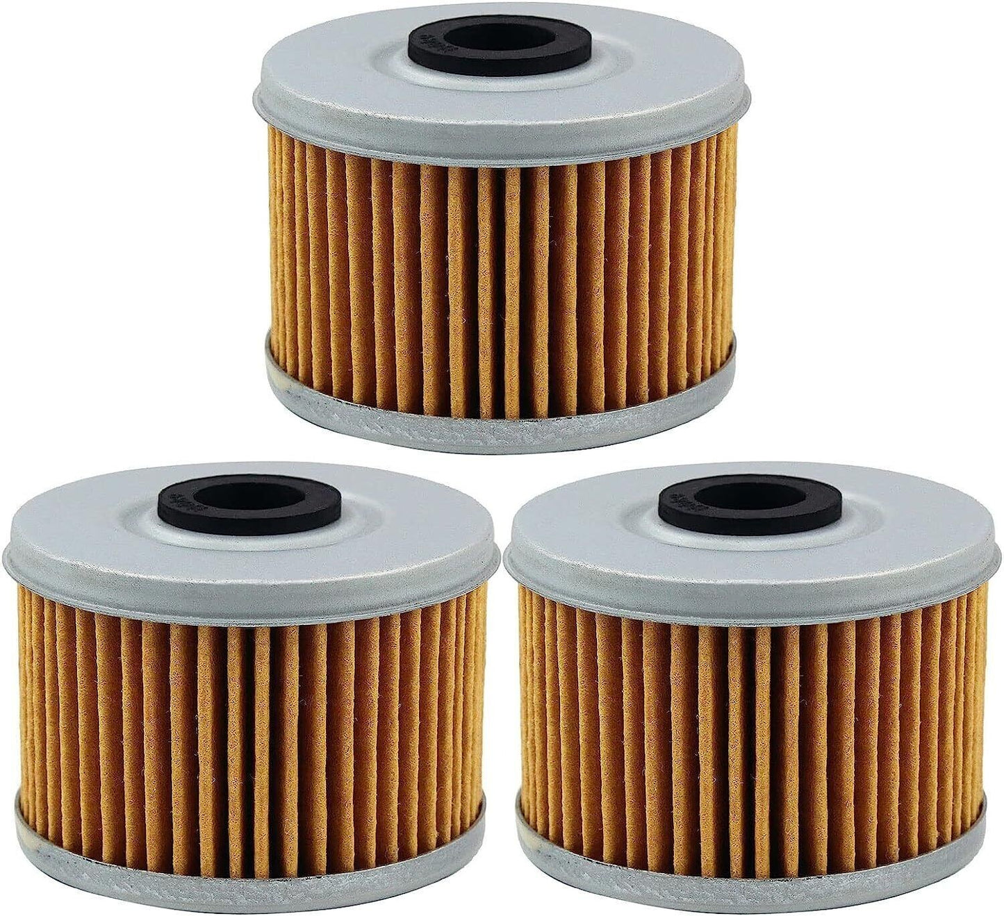 Oil Filter for Honda TRX400EX 397 1999-08 TRX250 TRX300EX TRX350 TRX650FA 3pcs