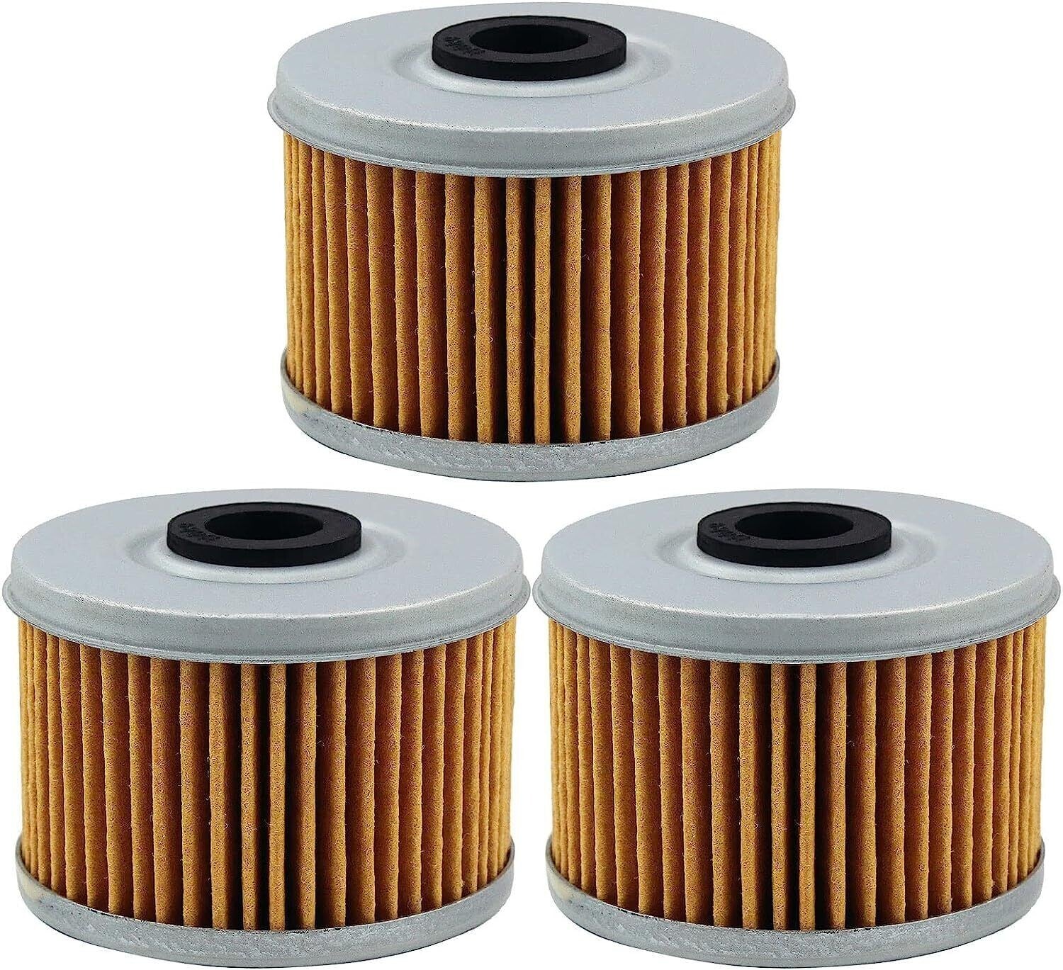 Oil Filter for Honda TRX400EX 397 1999-08 TRX250 TRX300EX TRX350 TRX650FA 3pcs