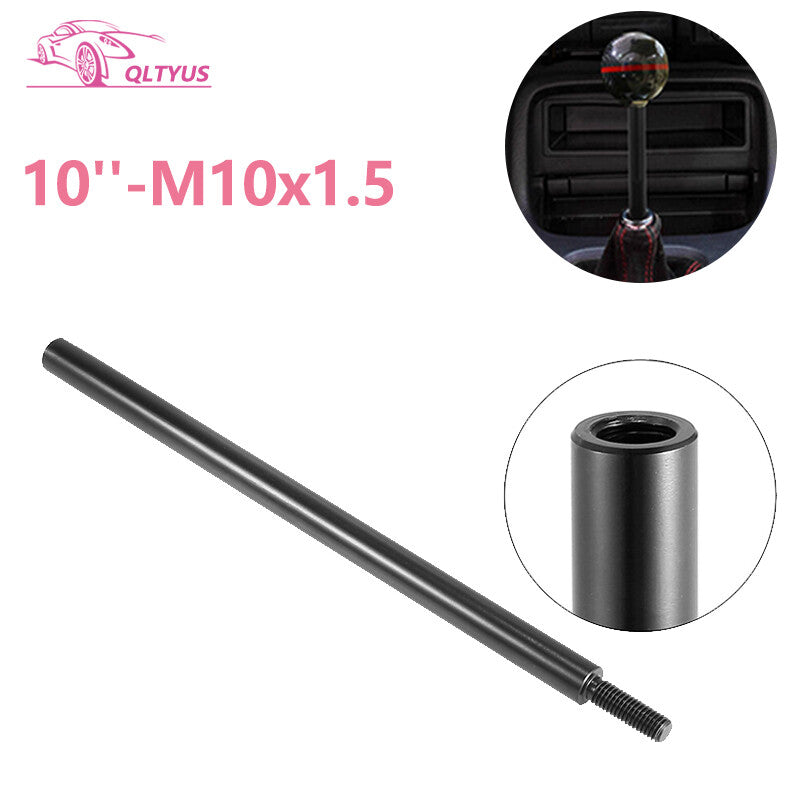 10 M10X1.5 Car Gear Shift Knob Extender Extension Lever for Honda Aluminum